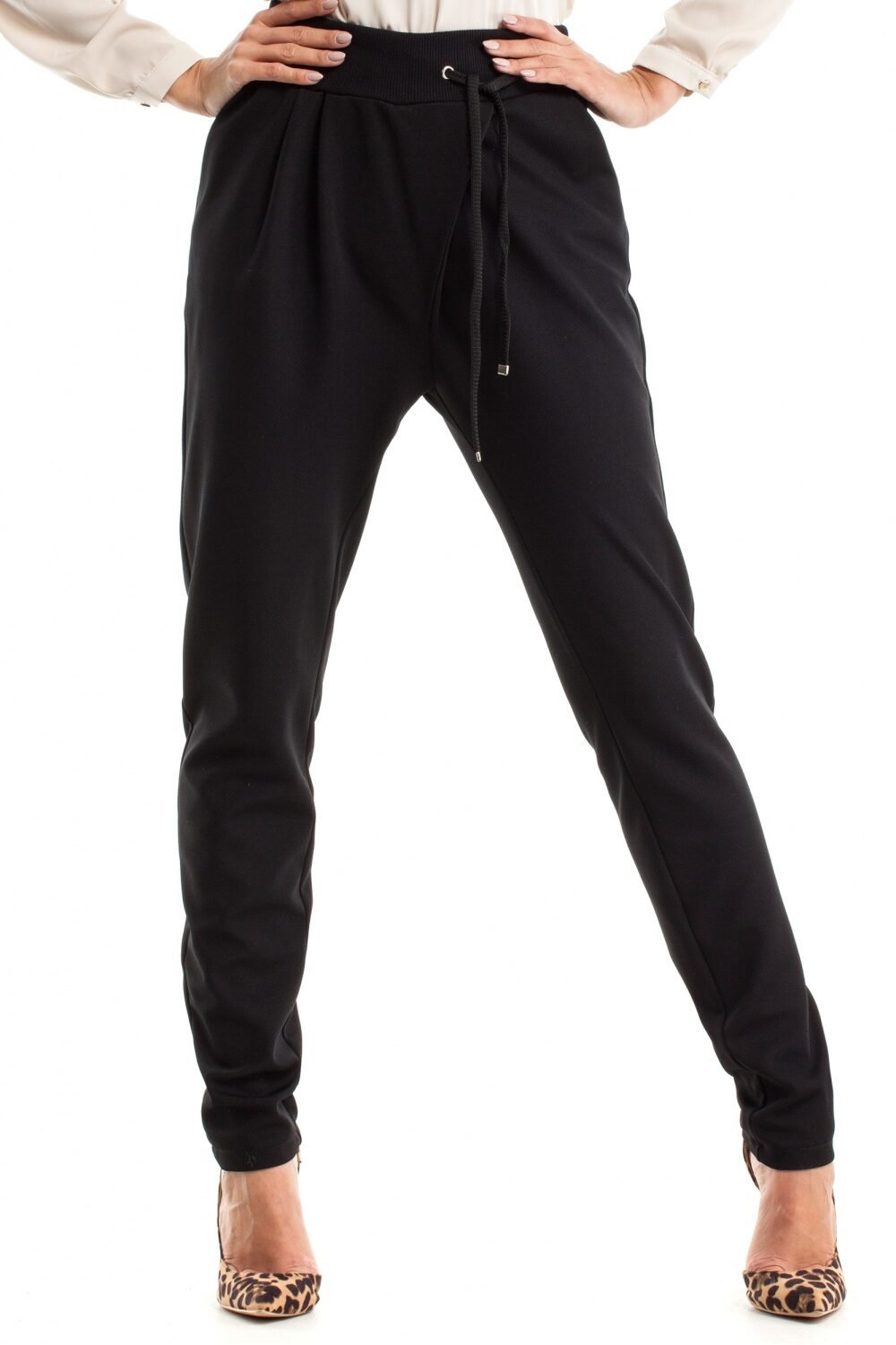 Casual Track Pants for Women in Black